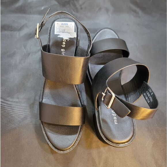 BRAND NEW MADDEN GIRL G-STARRY BLOCK HEEL OPEN-TOE PLATFORM SANDAL - Picture 3 of 10
